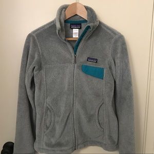 Patagonia fleece zip up jacket